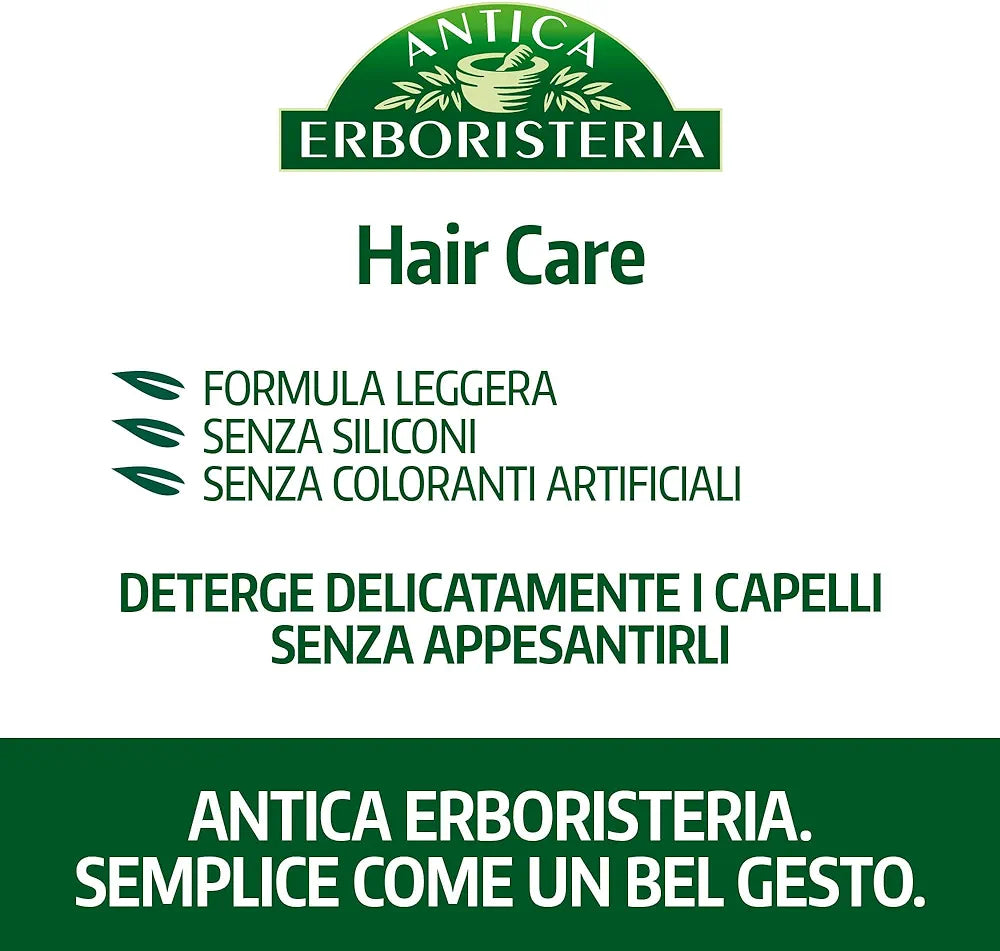 Antica Erboristeria Sampon Antica Erboristeria Softness Masline Mediterane, Sampon pentru par uscat, cu ingrediente naturale