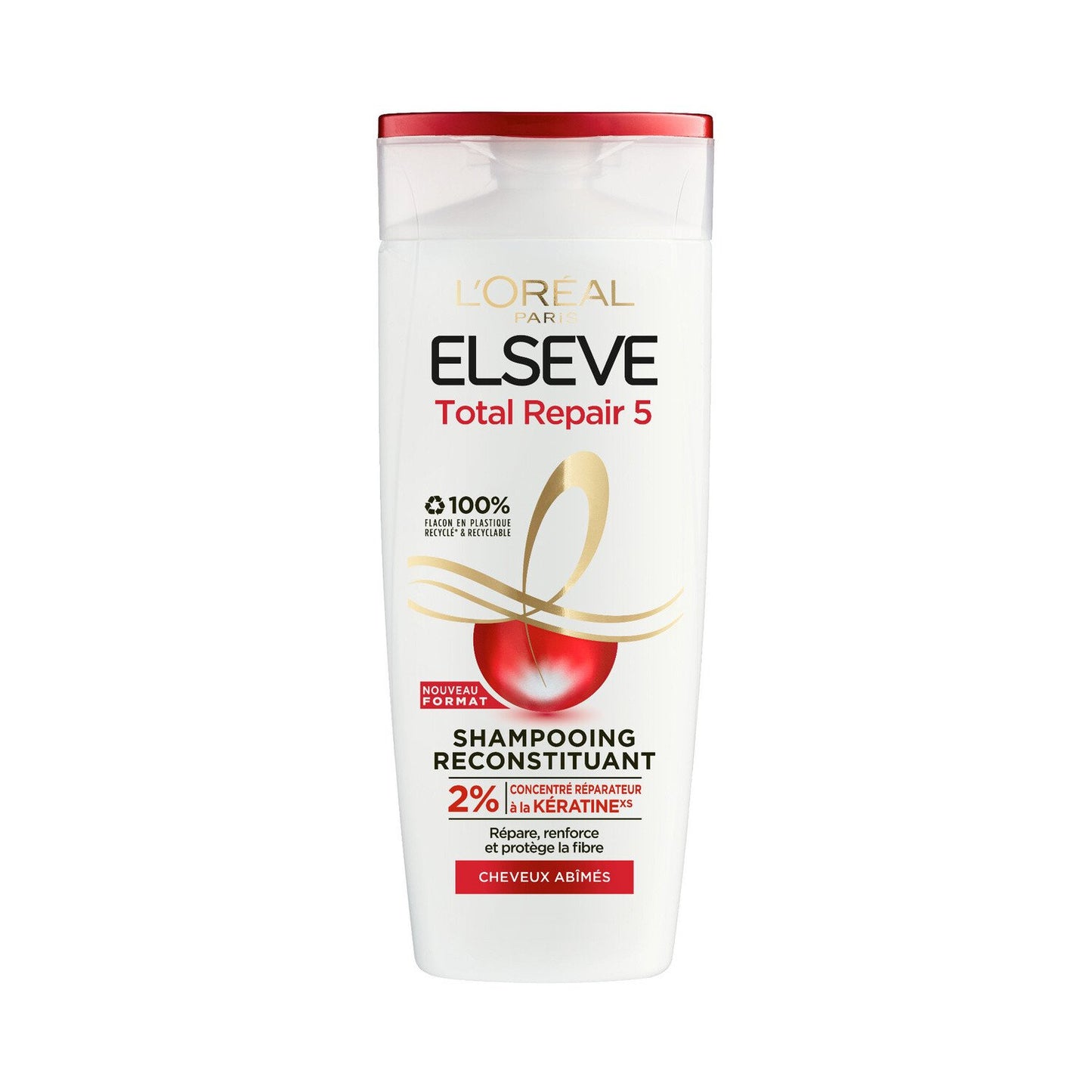 L'Oréal Paris Elseve Total Repair 5 Șampon de completare pentru păr deteriorat, îmbogățit cu aminoacizi și ceramidă 290 ml