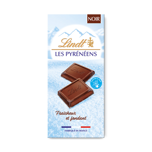 LINDT Ciocolata neagra les pyreneens 150g