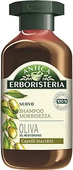 Antica Erboristeria Sampon Antica Erboristeria Softness Masline Mediterane, Sampon pentru par uscat, cu ingrediente naturale