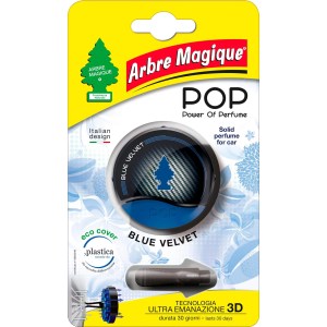 Arbre Magique BLUE VELVET 3D POP Puterea parfumului (Magic Tree/Wunderbaum) Lufter