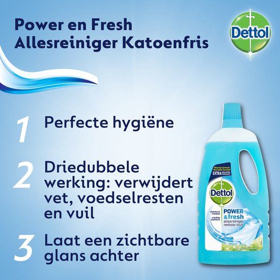 Dettol detergent universal Power & Fresh 1L