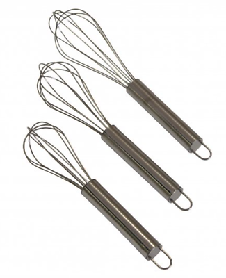 Set 3 teluri 21cm 23cm 26cm tel de amestecat baton ustensile de bucatarie mixer gastro