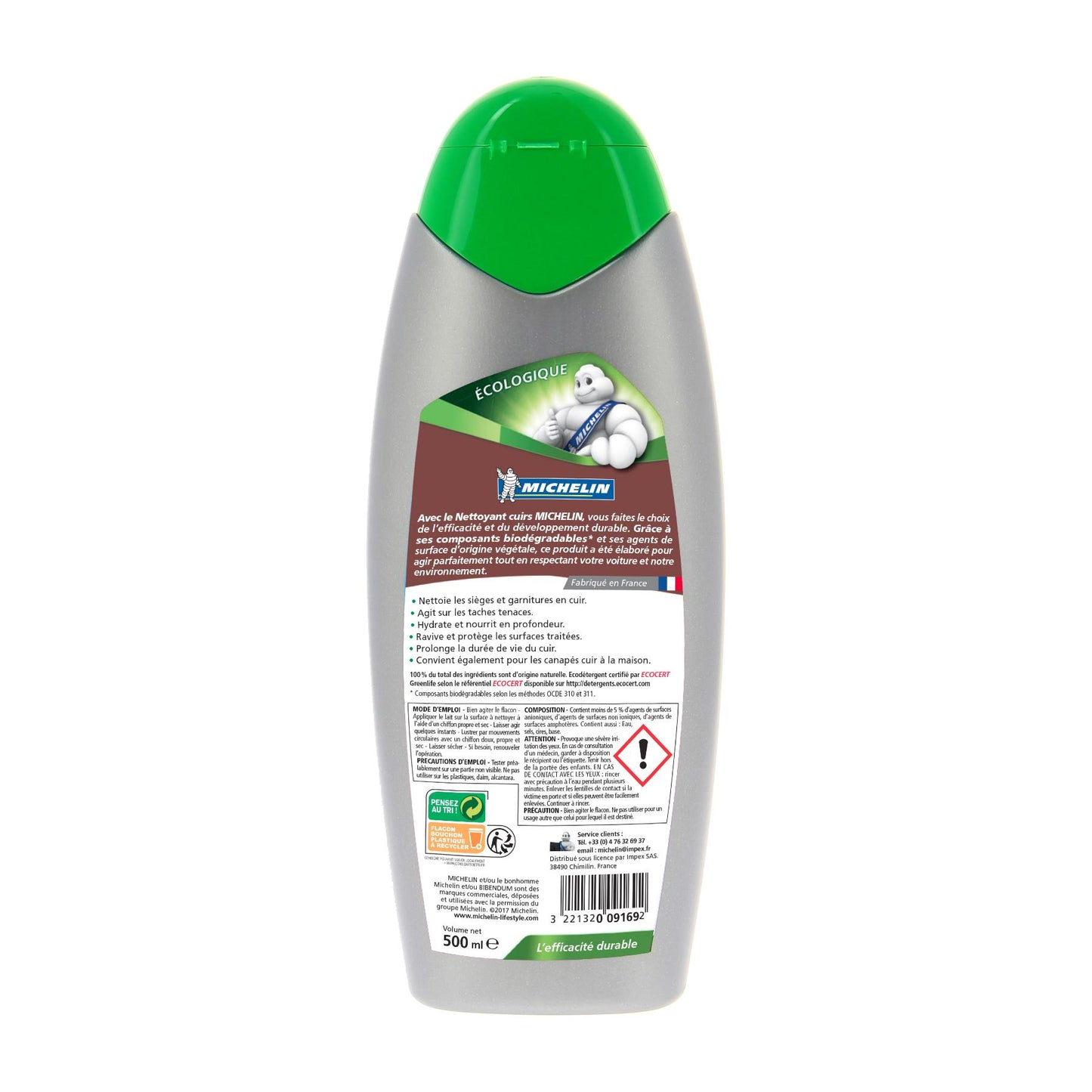 MICHELIN Ecologiline pentru curățare și balsam piele 500 ml